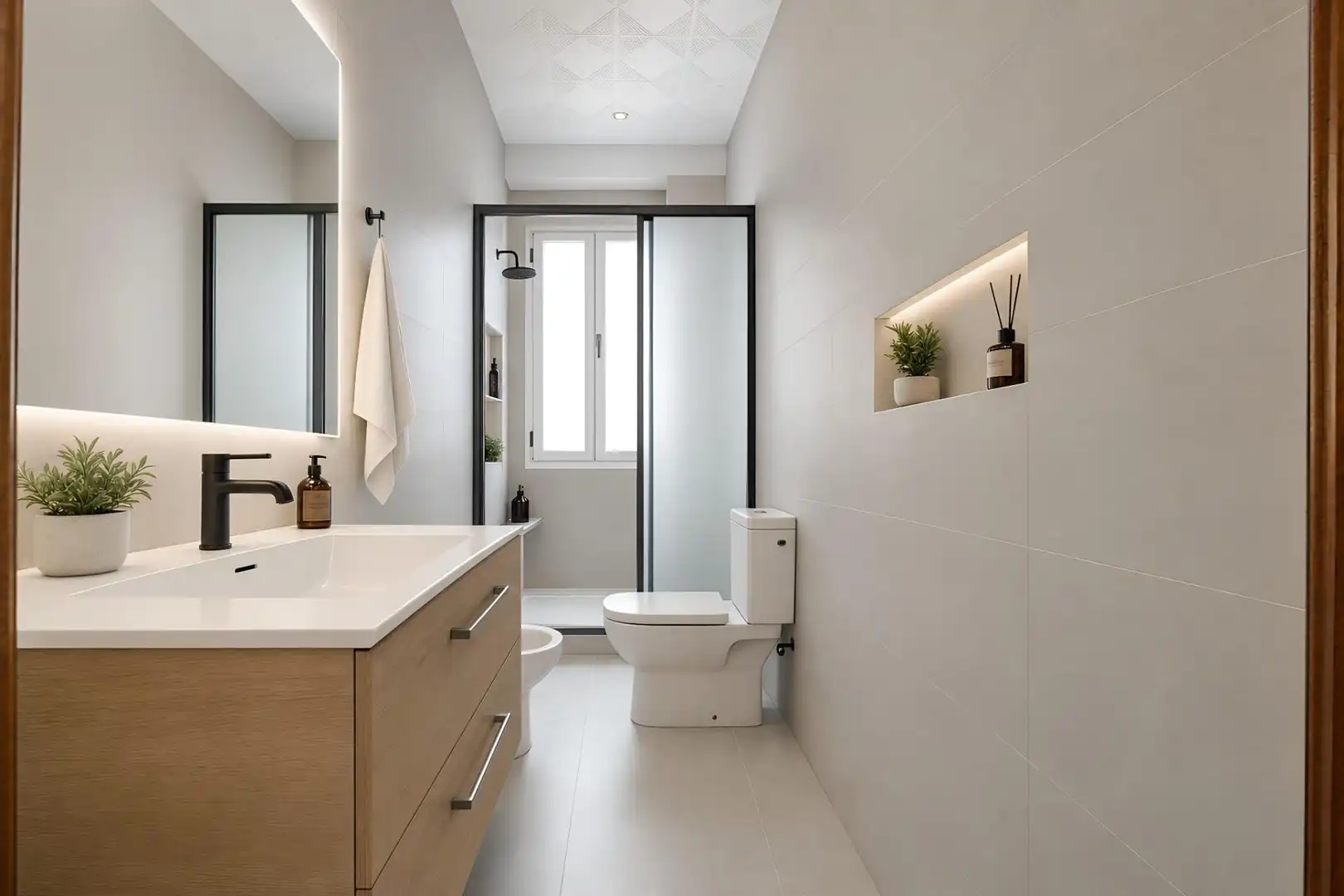 Bathroom of Attic for sale in Granada  with Air Conditioner, Terrace and Balcony