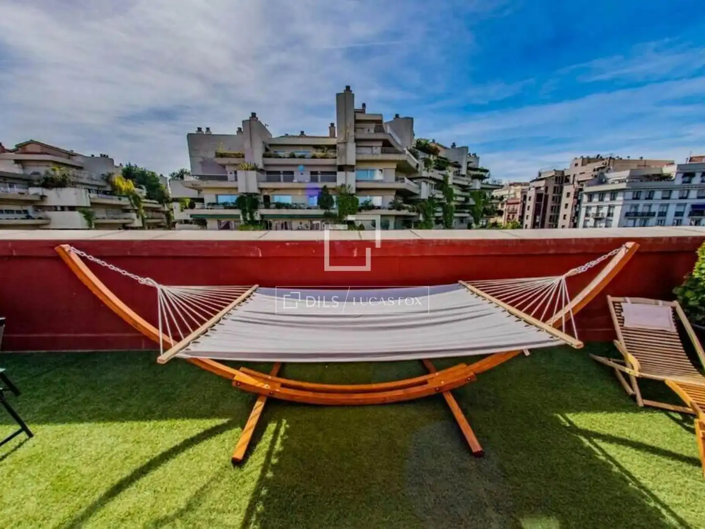 Terrasse von Dachboden zur Miete in Madrid mit Klimaanlage, Heizung und Möbliert
