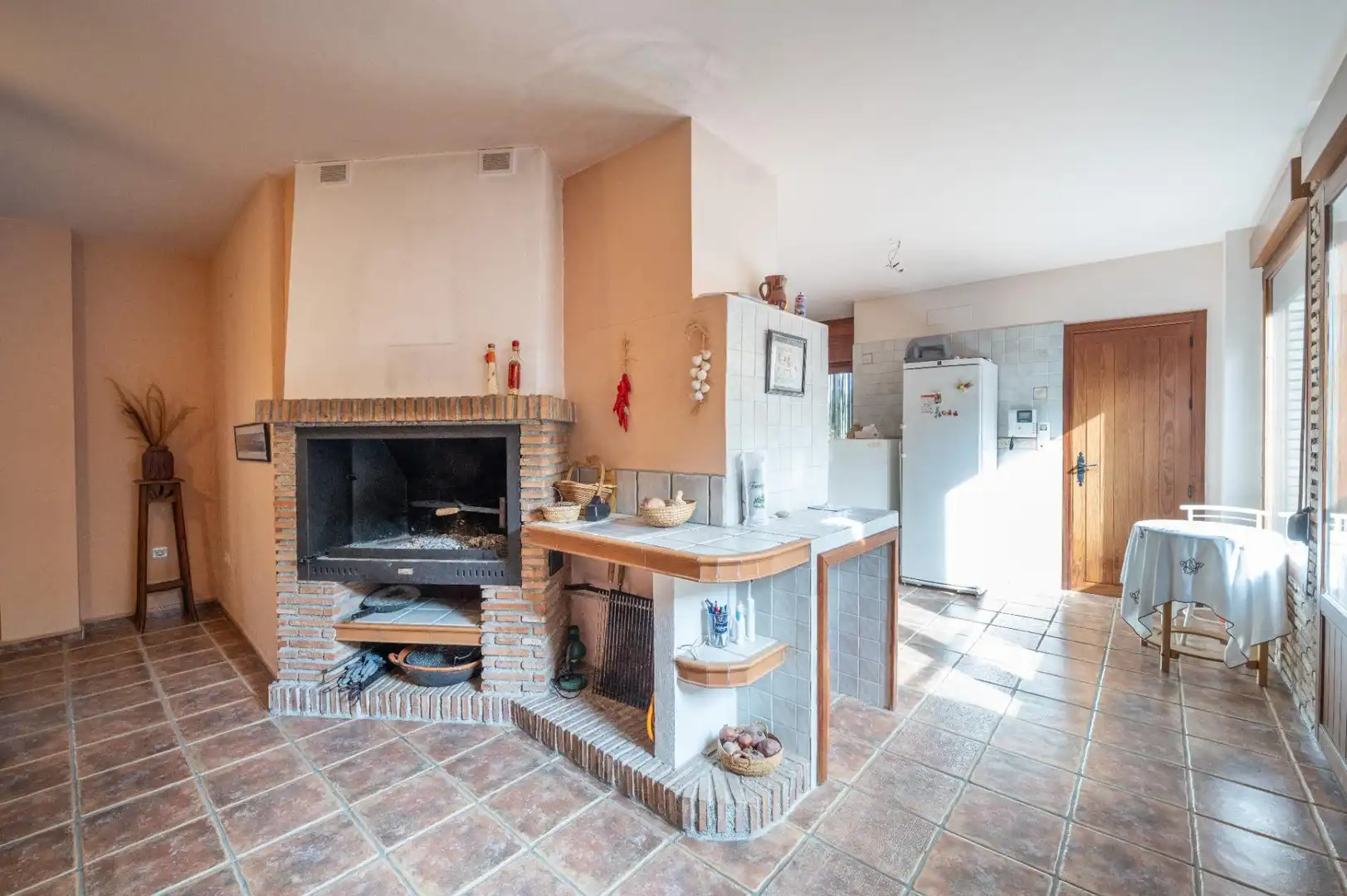 Küche von Haus oder Chalet zum Verkauf in Alhendín mit Heizung, Privatgarten und Terrasse