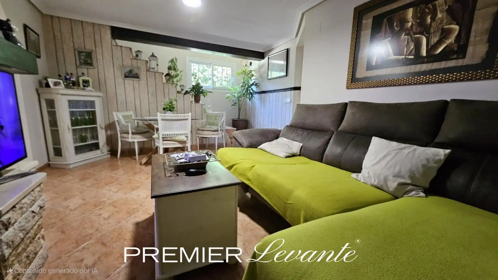 Sala d'estar de Casa o xalet en venda en La Nucia amb Aire condicionat, Calefacció i Jardí privat