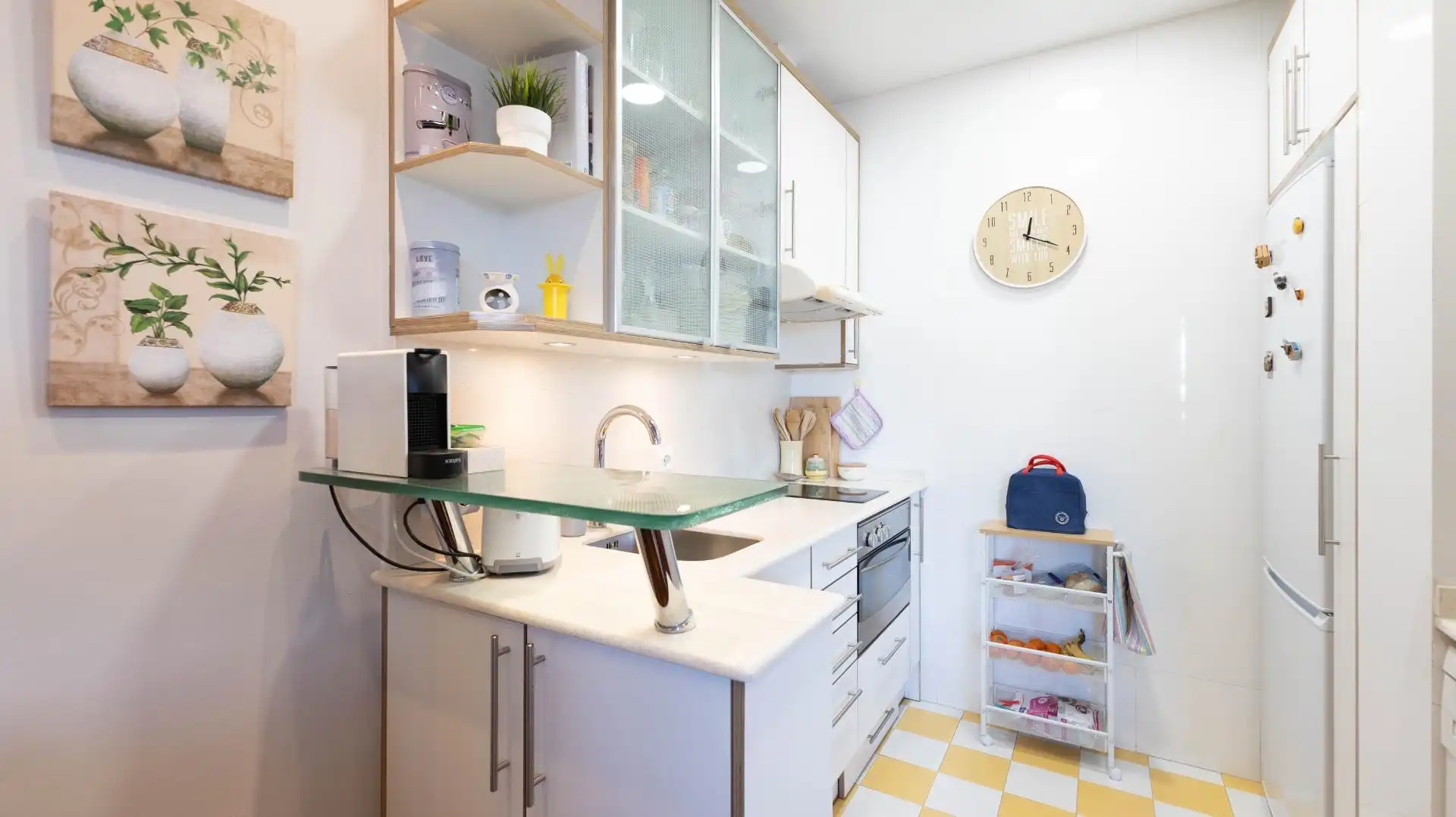 Kitchen of Attic for sale in Barcelona  with Air Conditioner, Parquet flooring and Terrace