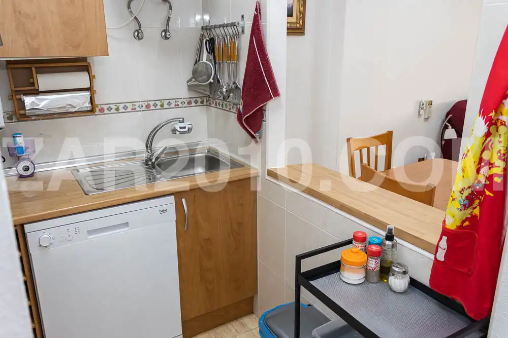 Cocina de Piso en venta en Garrucha con Aire acondicionado, Terraza y Amueblado