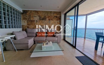 Living room of Apartment for sale in Salou  with Heating, Terrace and Furnished