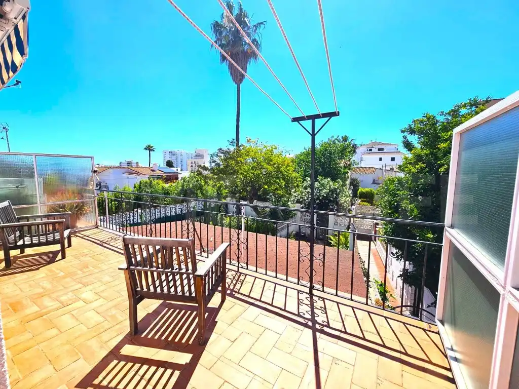 Terrassa de Casa adosada en venda en Benalmádena amb Terrassa i Moblat