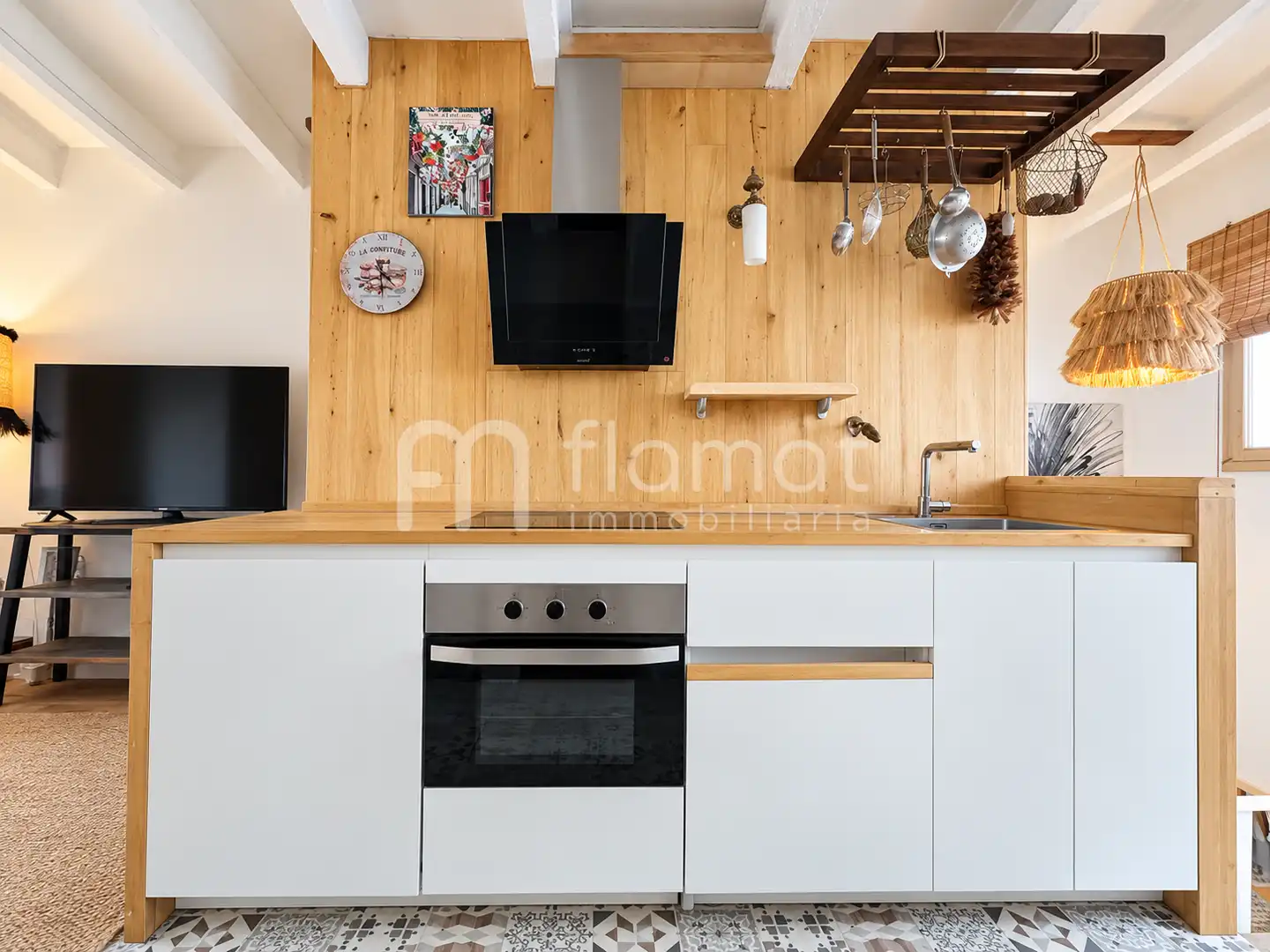 Cocina de Casa o chalet en venta en Centre