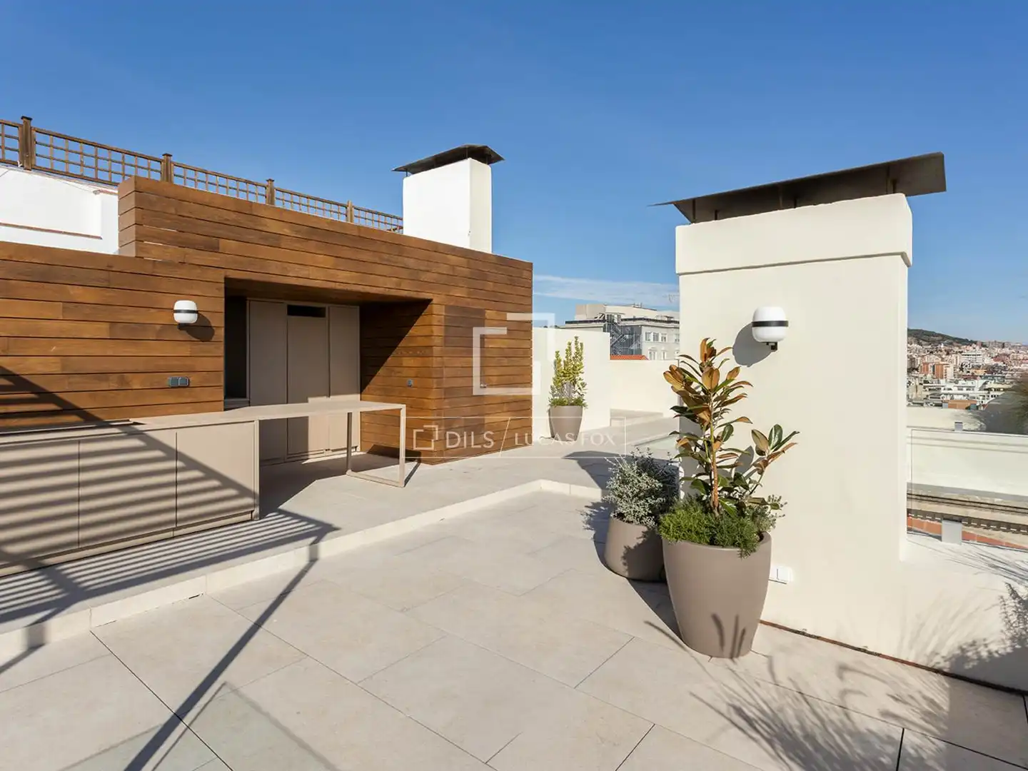 Terrace of Attic for sale in Barcelona  with Air Conditioner, Heating and Parquet flooring