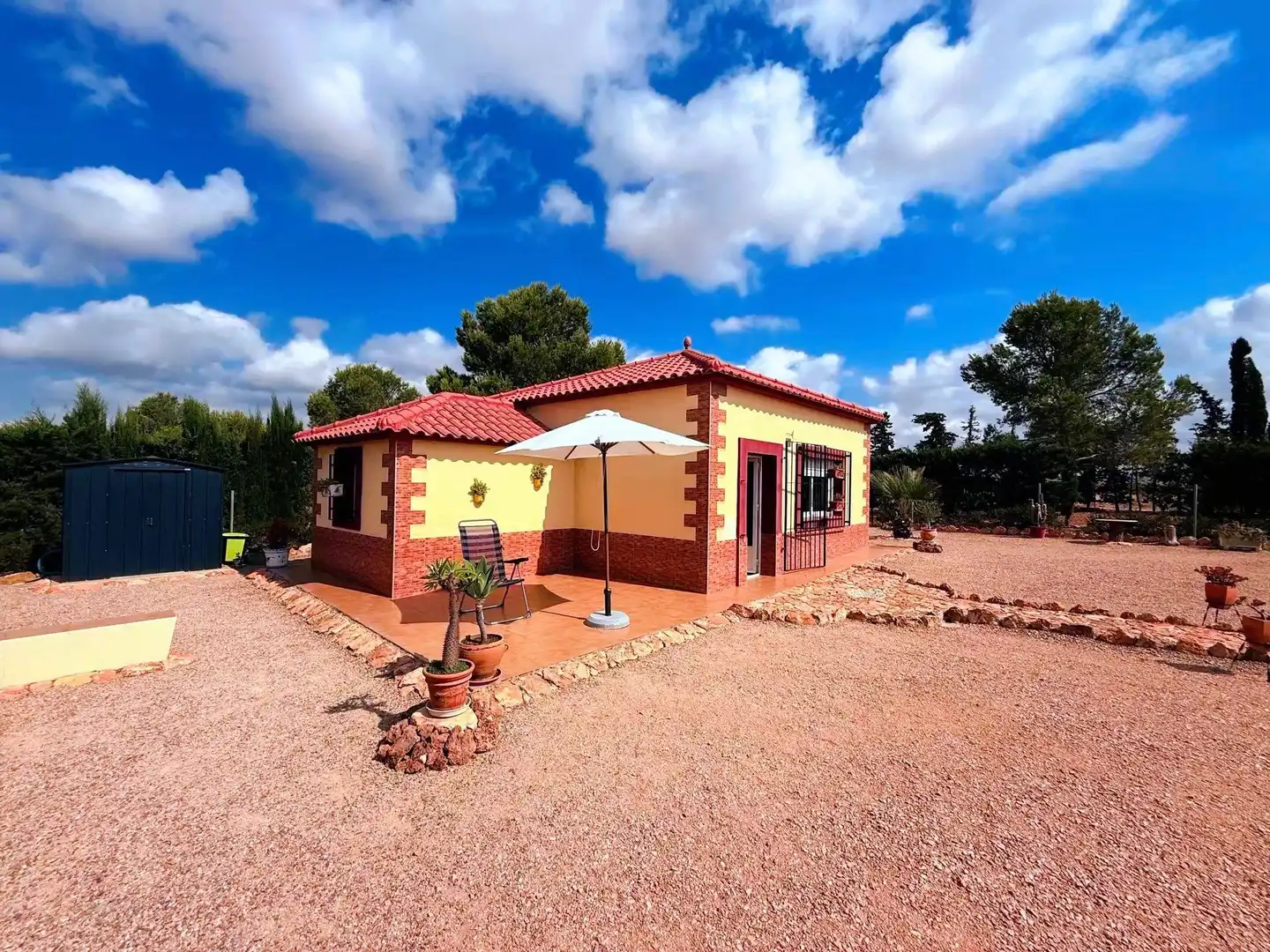Jardí de Finca rústica en venda en Murcia amb Piscina