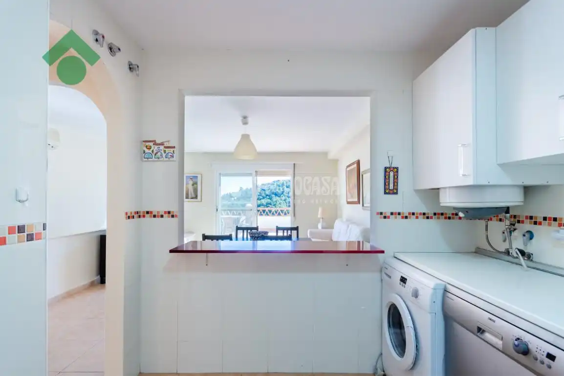 Cocina de Casa adosada en venta en Almuñécar con Aire acondicionado, Terraza y Amueblado