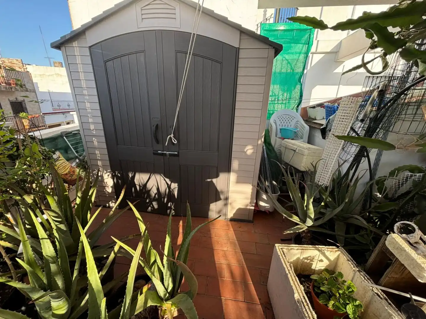 Garden of Attic for sale in Alcalá de Guadaira  with Air Conditioner and Balcony