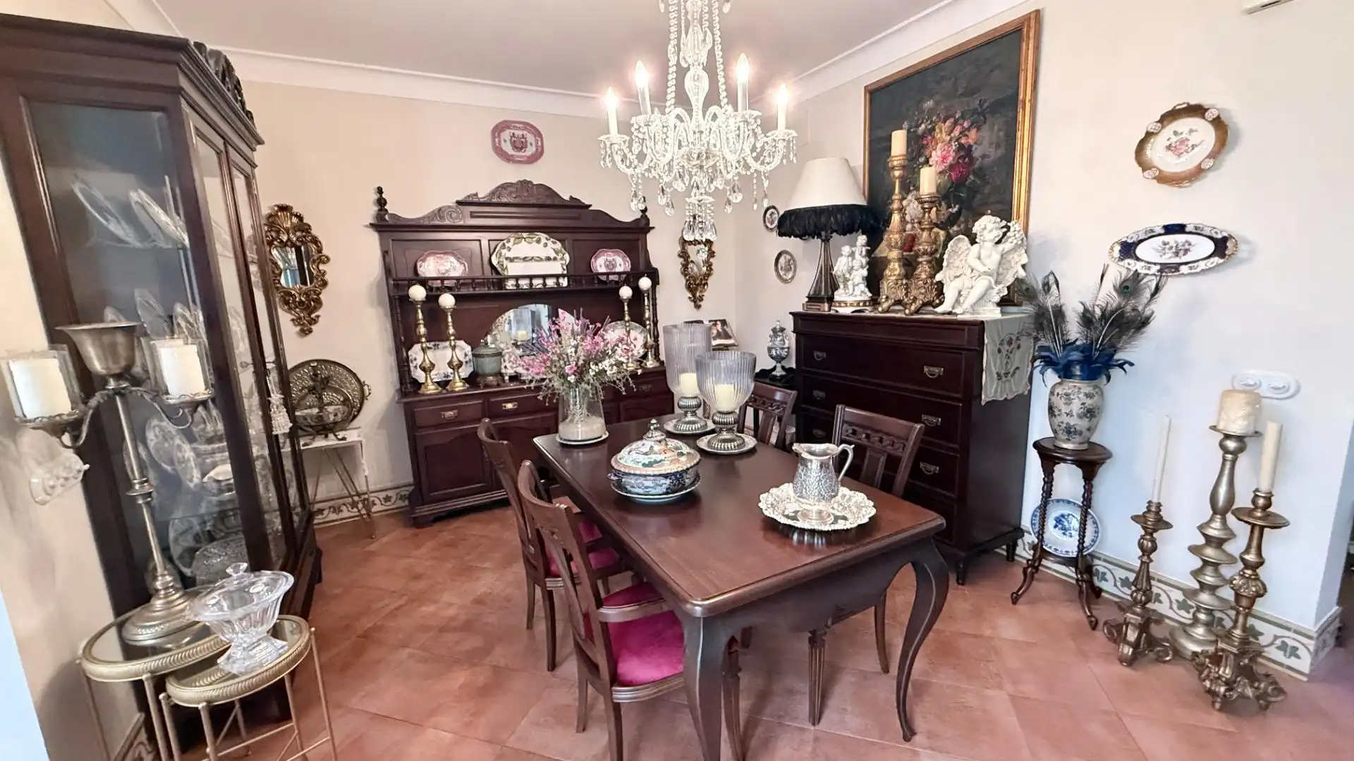 Comedor de Finca rústica en venta en Lepe con Aire acondicionado