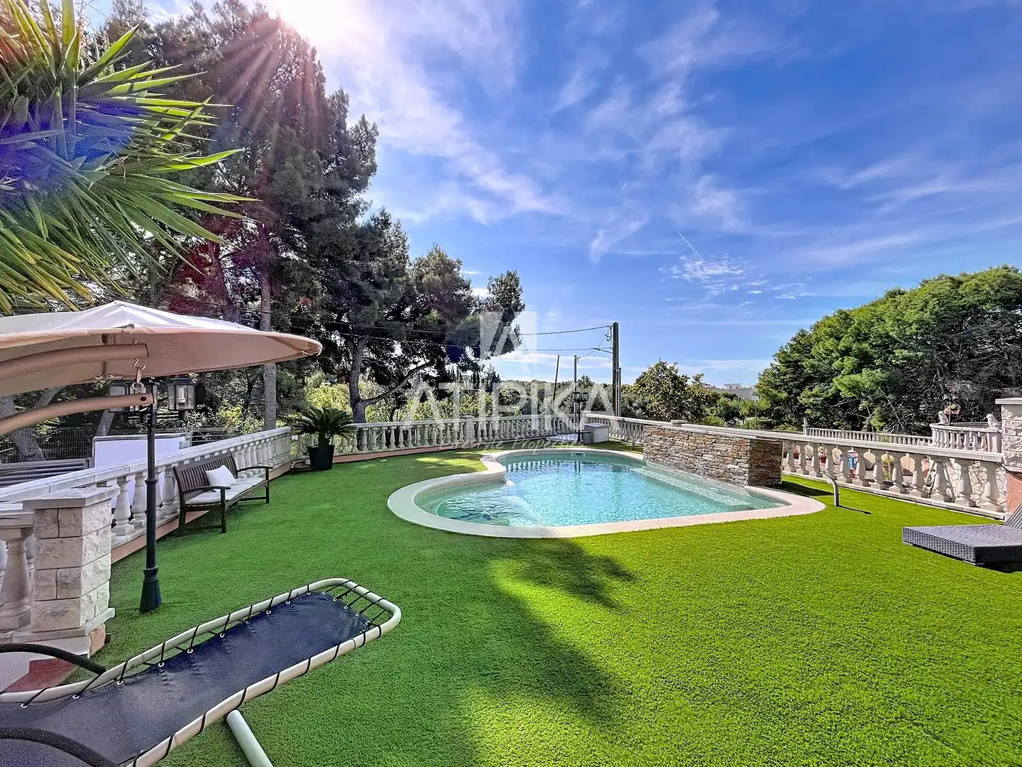 Jardín de Casa o chalet en venta en Sant Pere de Ribes con Aire acondicionado, Calefacción y Parquet