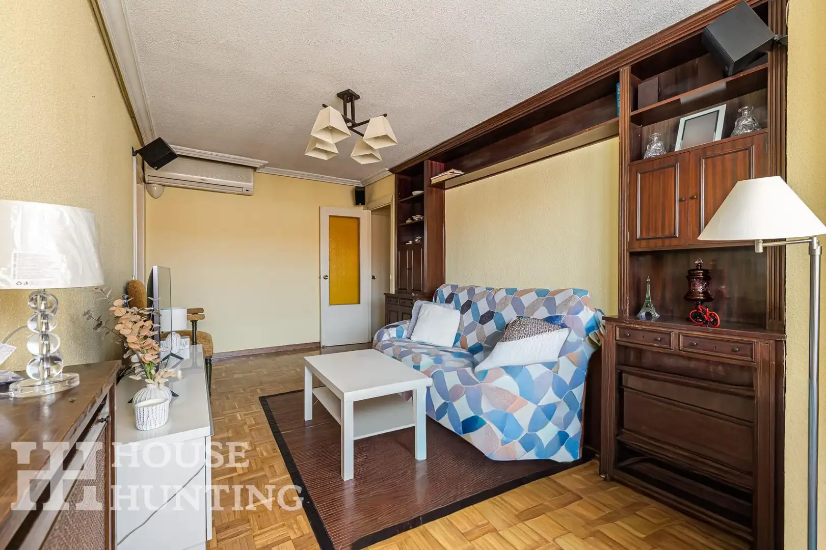 Sala de estar de Piso en venta en Madrid con Aire acondicionado, Calefacción y Parquet