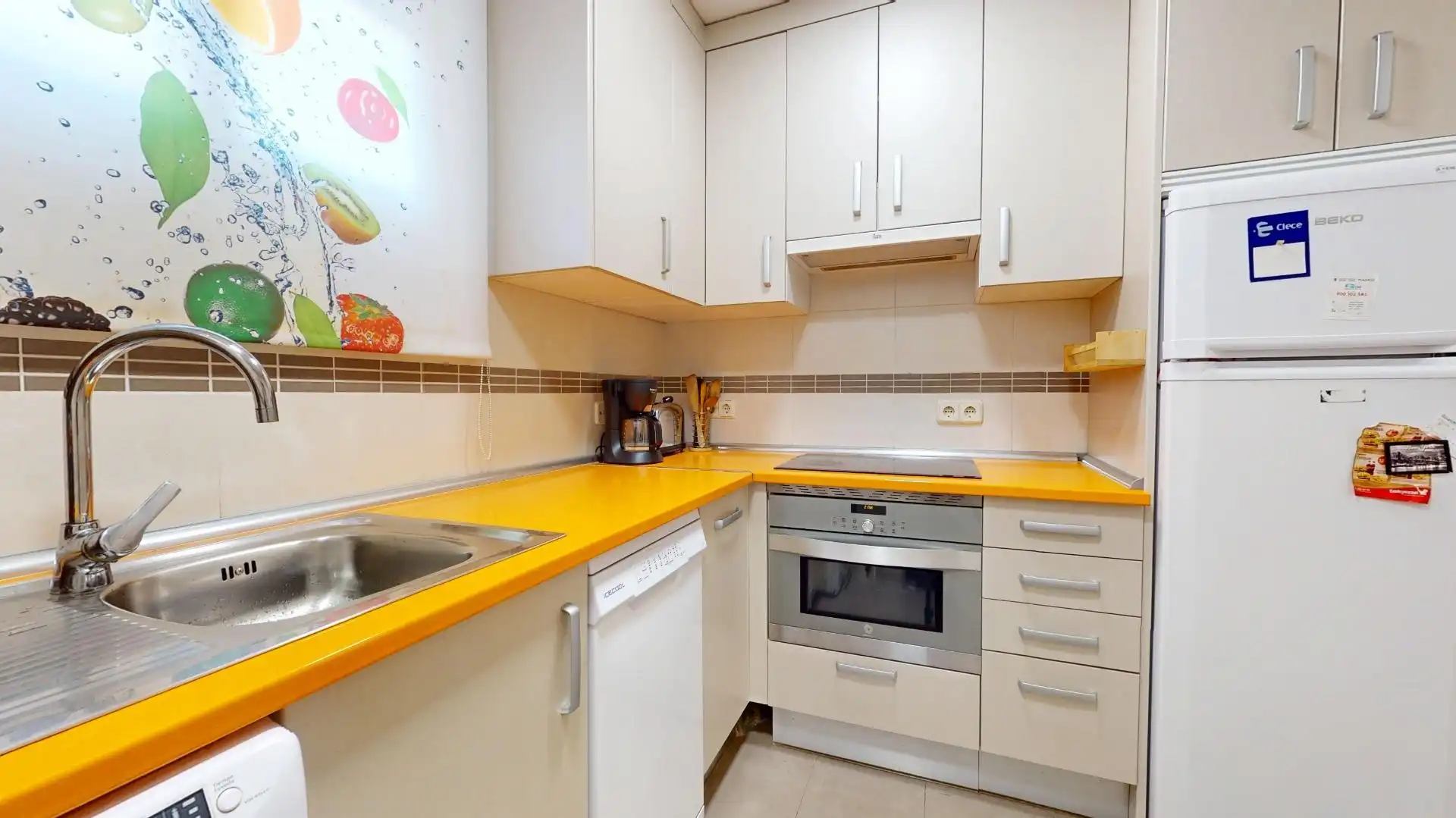 Küche von Wohnung zum Verkauf in Madrid mit Klimaanlage, Heizung und Möbliert