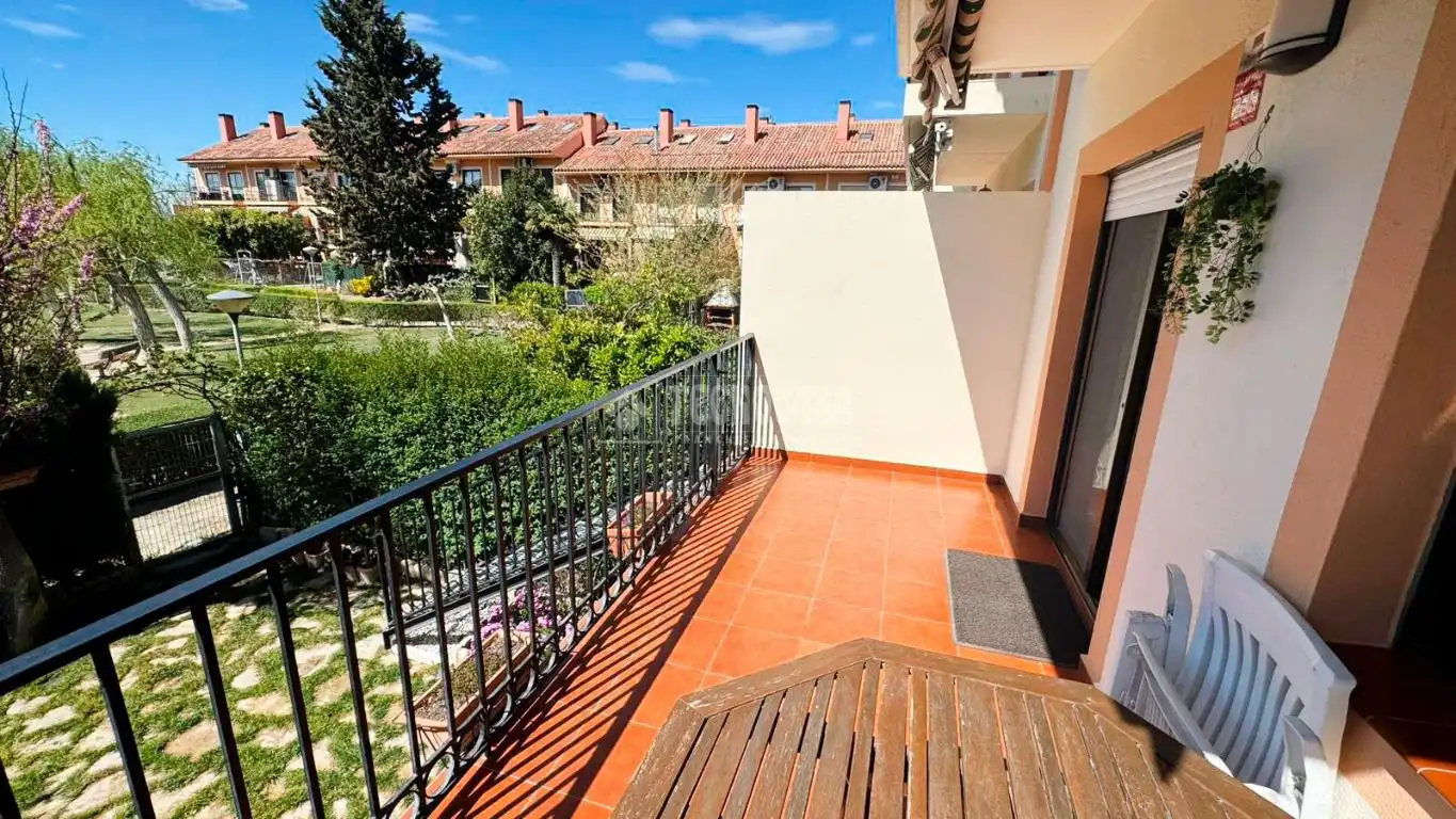 Terraza de Casa adosada en venta en Zaragoza con Aire acondicionado, Terraza y Piscina comunitaria