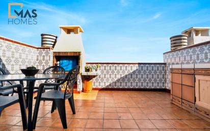 Terrace of Single-family semi-detached for sale in Terrassa  with Air Conditioner, Terrace and Balcony