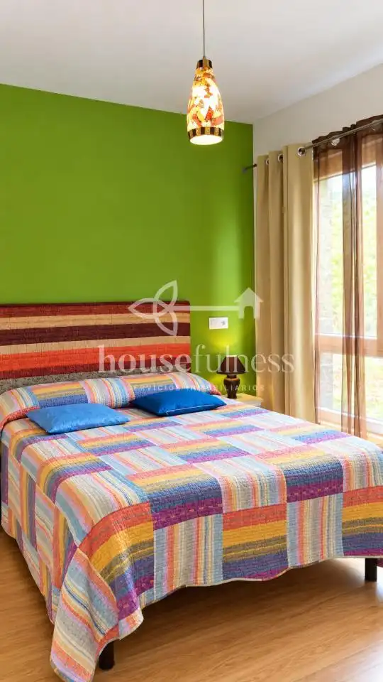 Schlafzimmer von Country house zur Miete in Ferrol mit Heizung, Privatgarten und Terrasse
