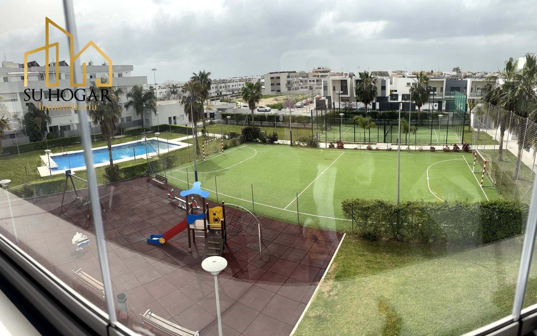 Swimming pool of Flat for sale in Rota  with Air Conditioner, Terrace and Swimming Pool