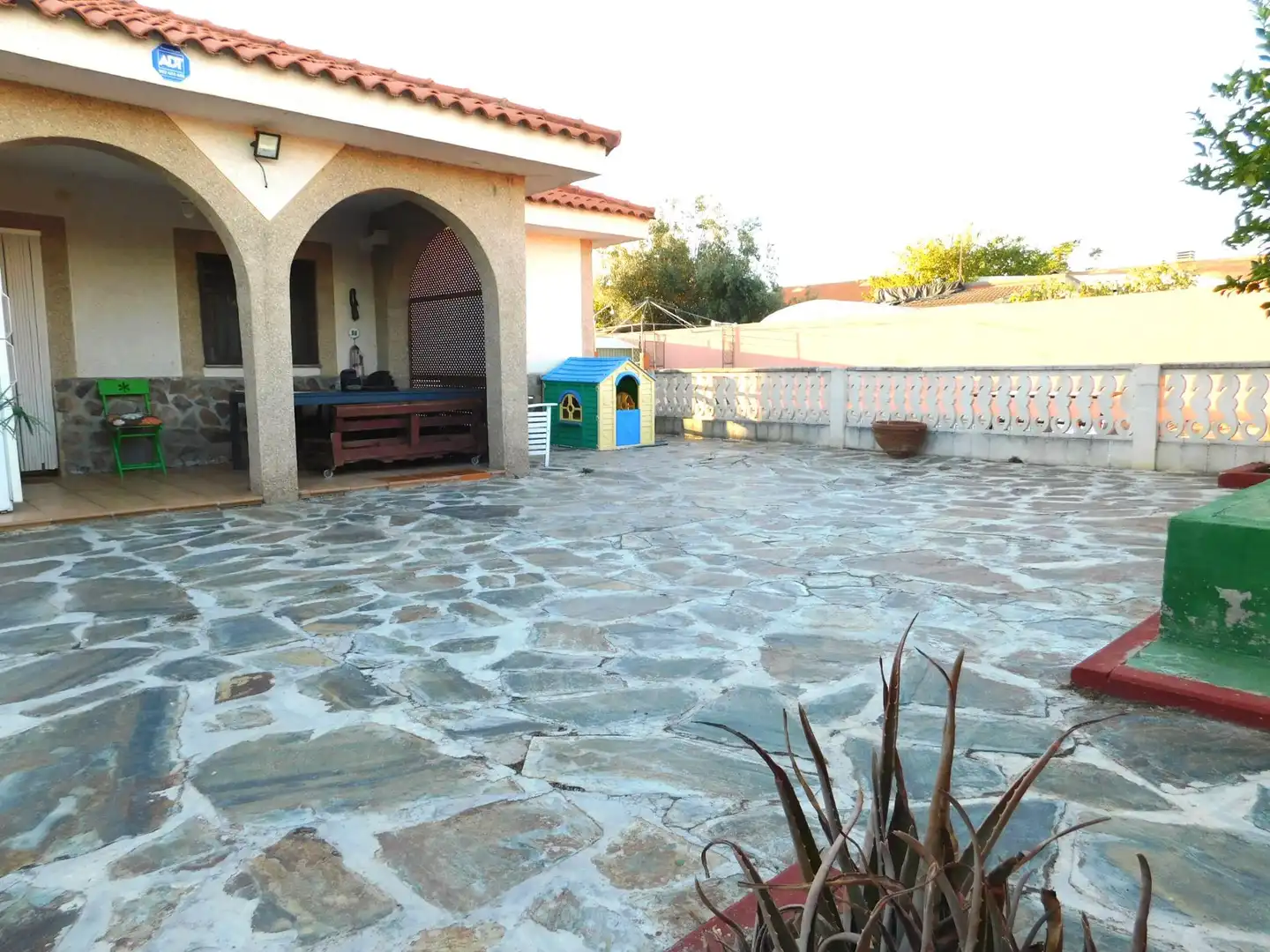 Terraza de Casa o chalet en venta en Palomeque con Aire acondicionado, Calefacción y Jardín privado