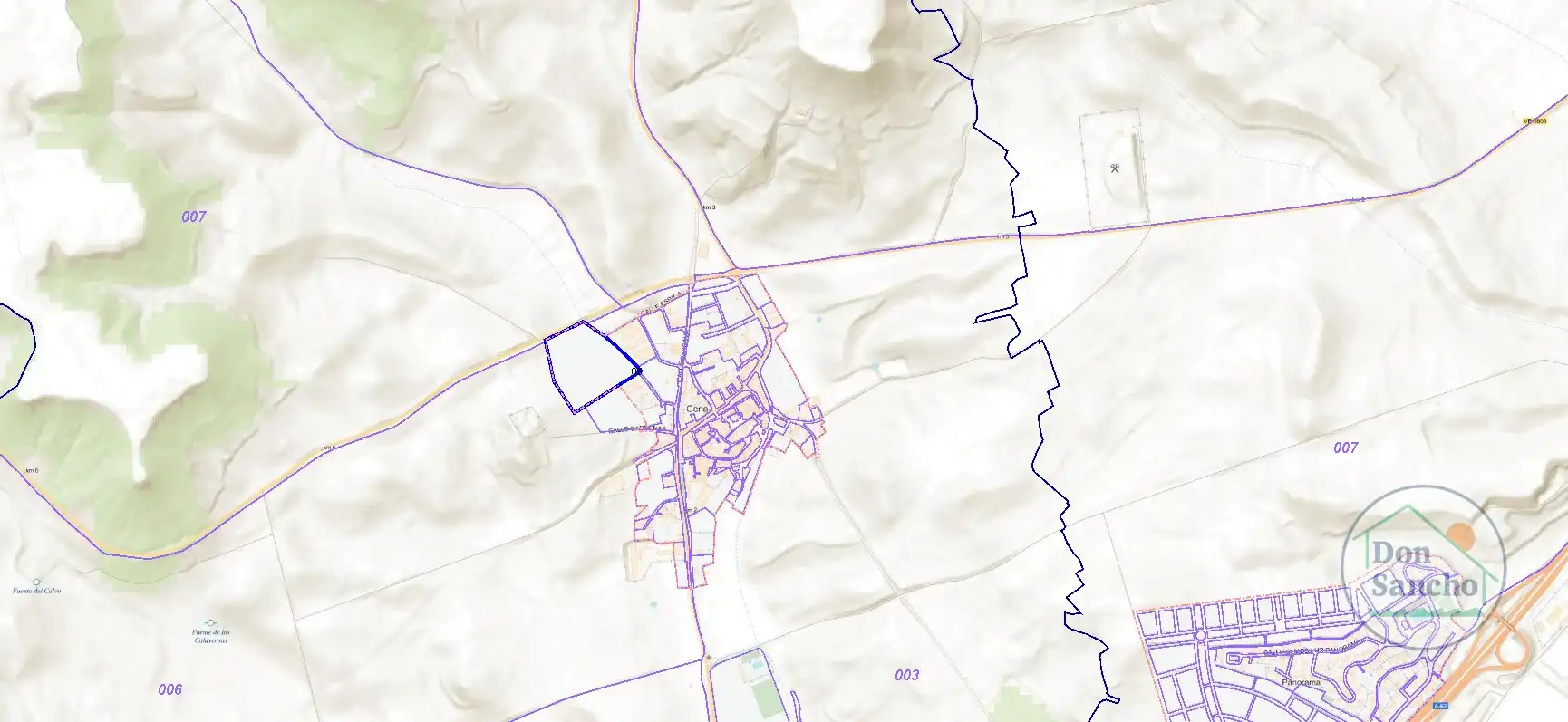 Lands and plots for sale in Geria, imagen 4
