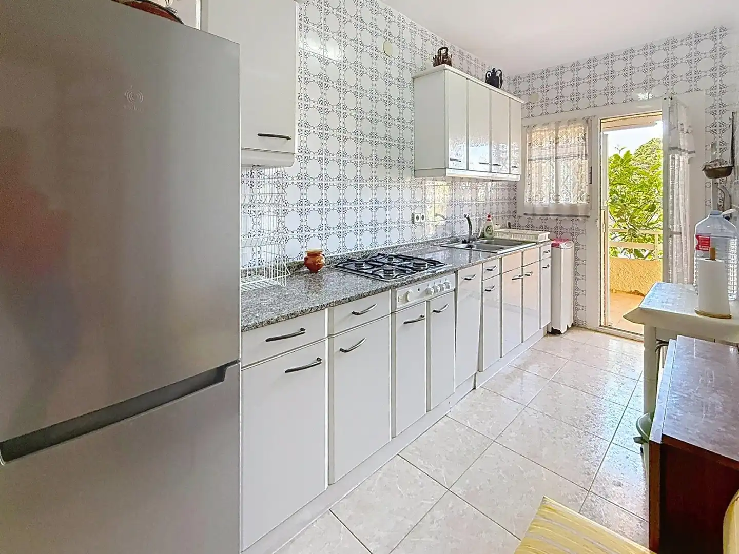 Küche von Einfamilien-Reihenhaus zum Verkauf in El Vendrell mit Terrasse und Balkon