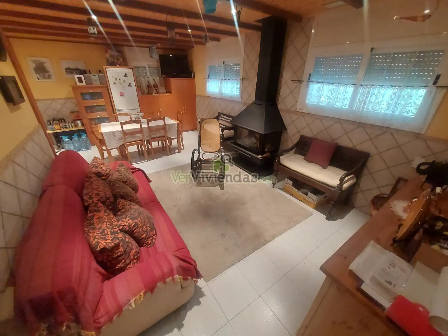 Sala de estar de Casa o chalet en venta en Vallirana con Calefacción, Jardín privado y Terraza