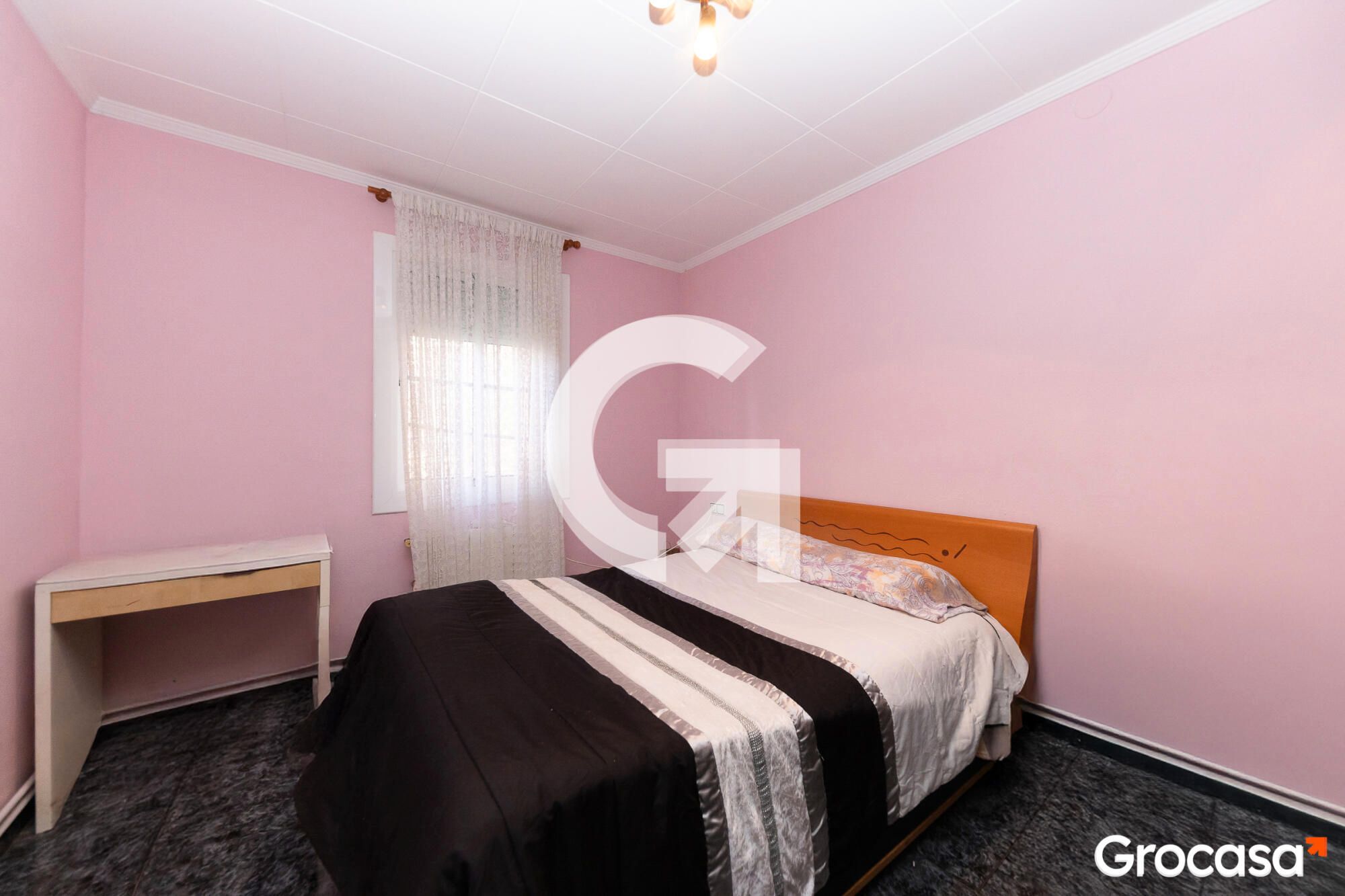 Bedroom of Flat for sale in  Barcelona Capital  with Heating, Private garden and Terrace