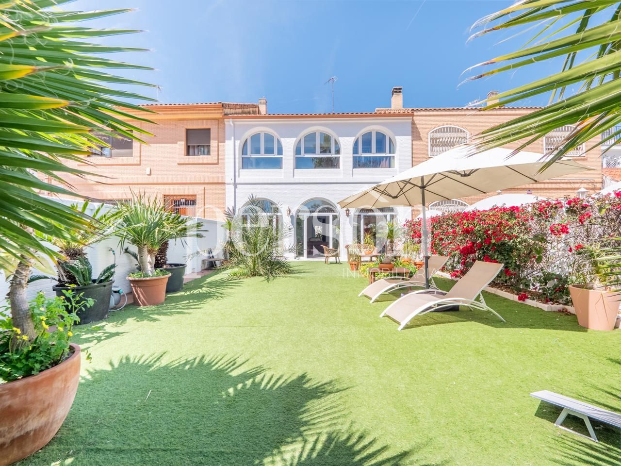 Jardí de Casa o xalet en venda en  Valencia Capital amb Aire condicionat, Jardí privat i Terrassa