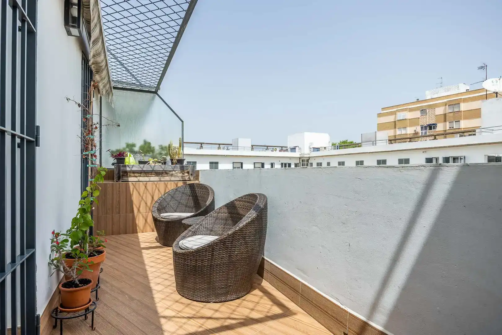 Terrassa de Dúplex en venda en  Sevilla Capital amb Aire condicionat