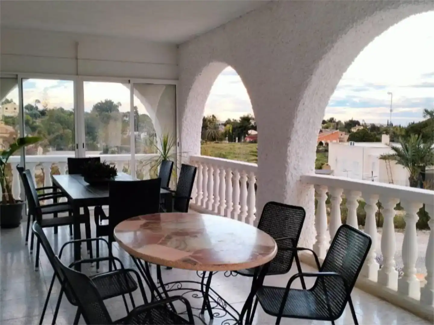 Terraza de Casa o chalet en venta en Elche / Elx con Aire acondicionado