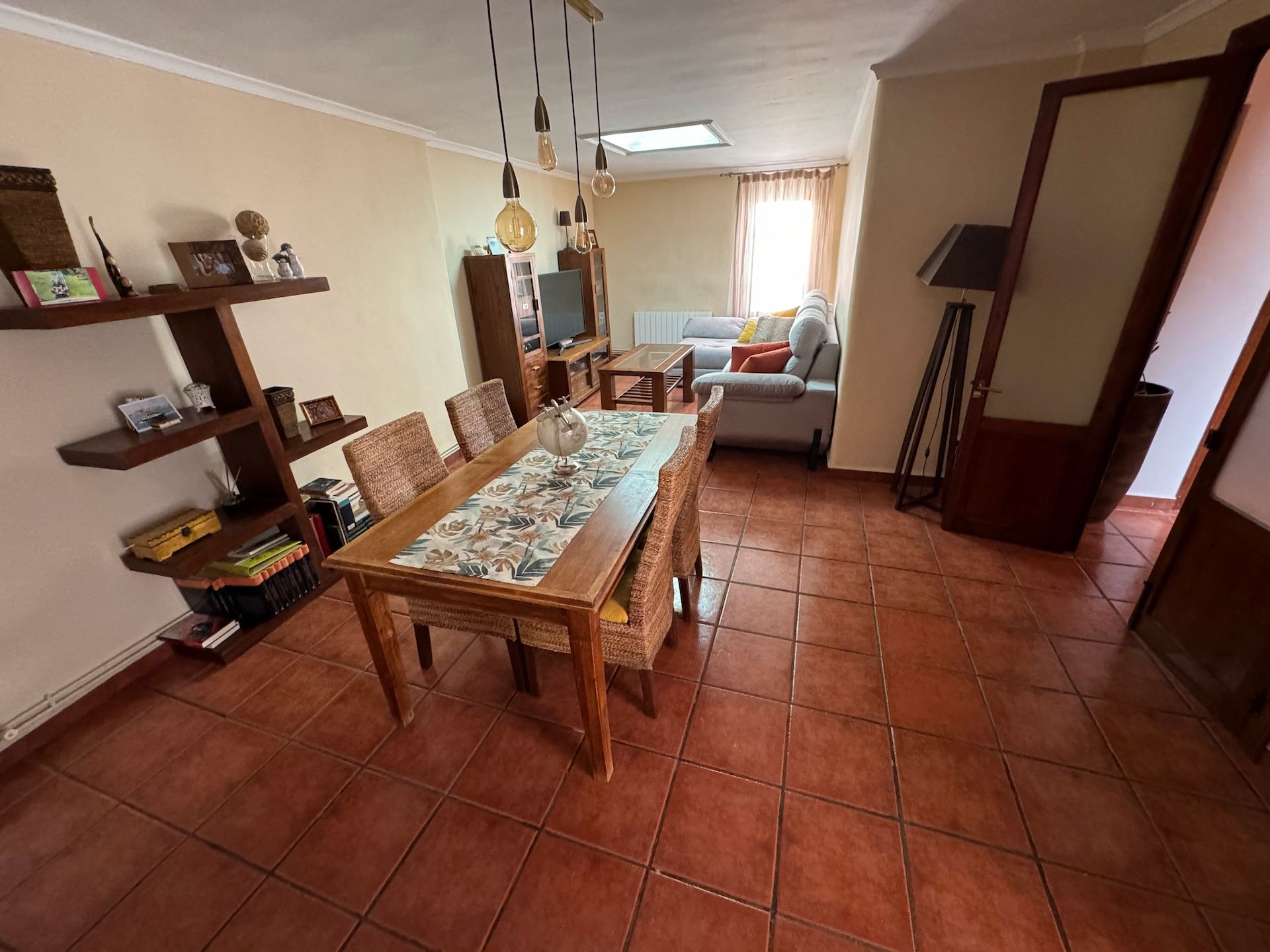 Dining room of Single-family semi-detached for sale in Villena  with Air Conditioner, Heating and Terrace