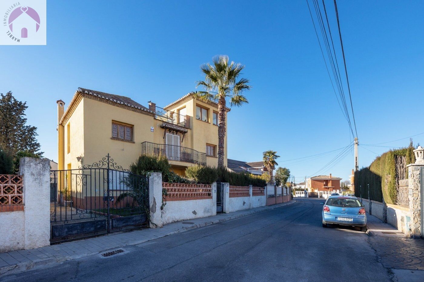 Exterior view of House or chalet for sale in Ogíjares  with Heating, Private garden and Parquet flooring