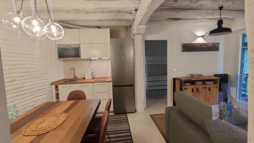 Küche von Wohnung zum verkauf in Mundaka mit Heizung und Balkon