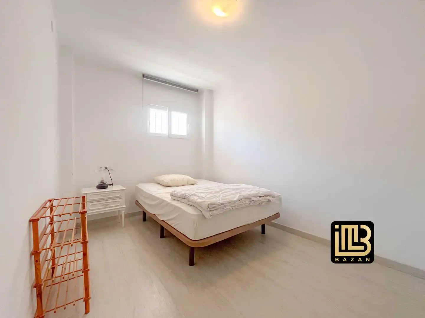 Bedroom of Flat for rent in Málaga  with Air Conditioner, Terrace and Furnished