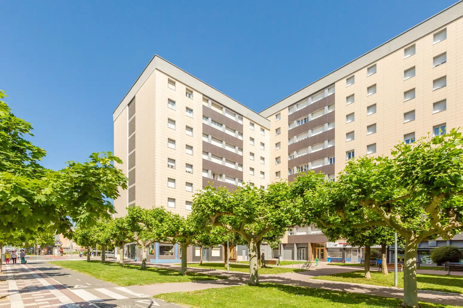 Exterior view of Flat for sale in Barañáin / Barañain  with Heating