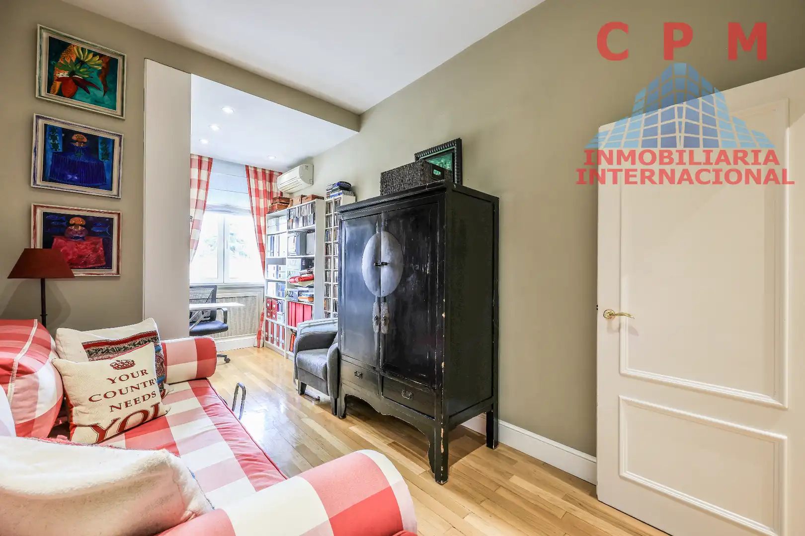 Sala de estar de Piso en venta en Madrid con Aire acondicionado, Calefacción y Parquet
