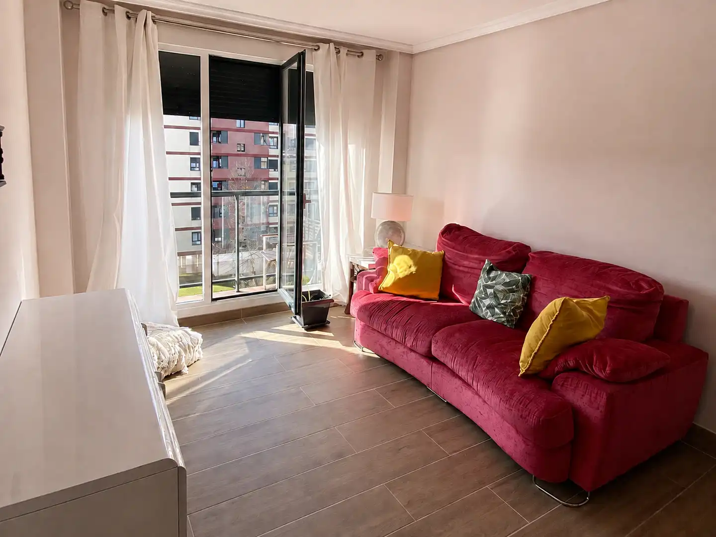 Living room of Flat for rent in Santander  with Heating, Terrace and Swimming Pool