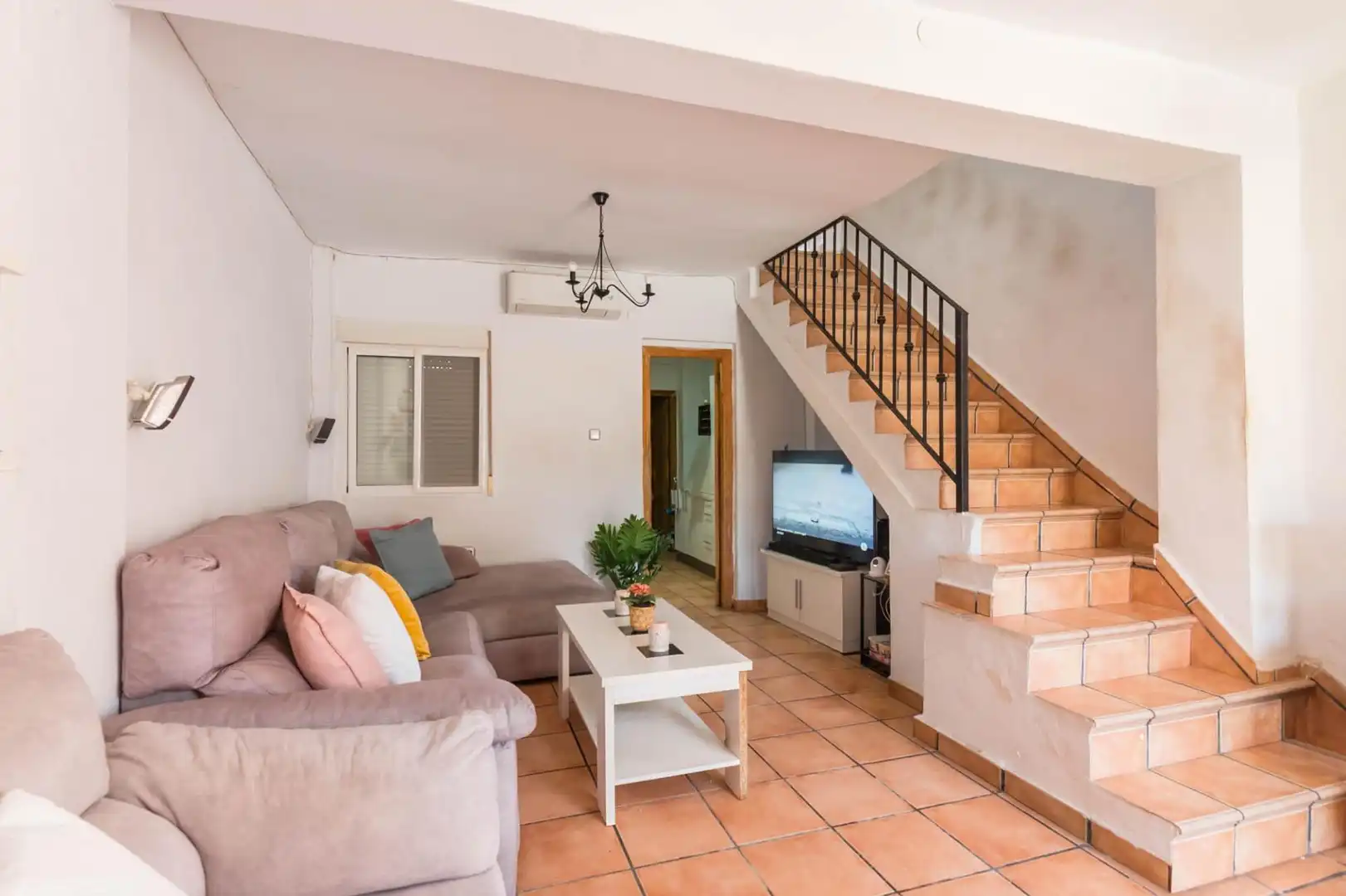 Living room of Houses for sale in Murcia  with Air Conditioner, Heating and Terrace