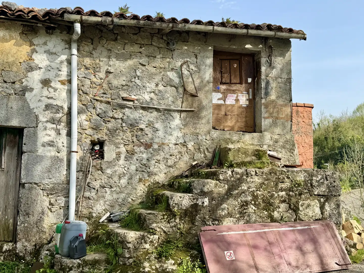 Vista exterior de Casa o xalet en venda en Miera