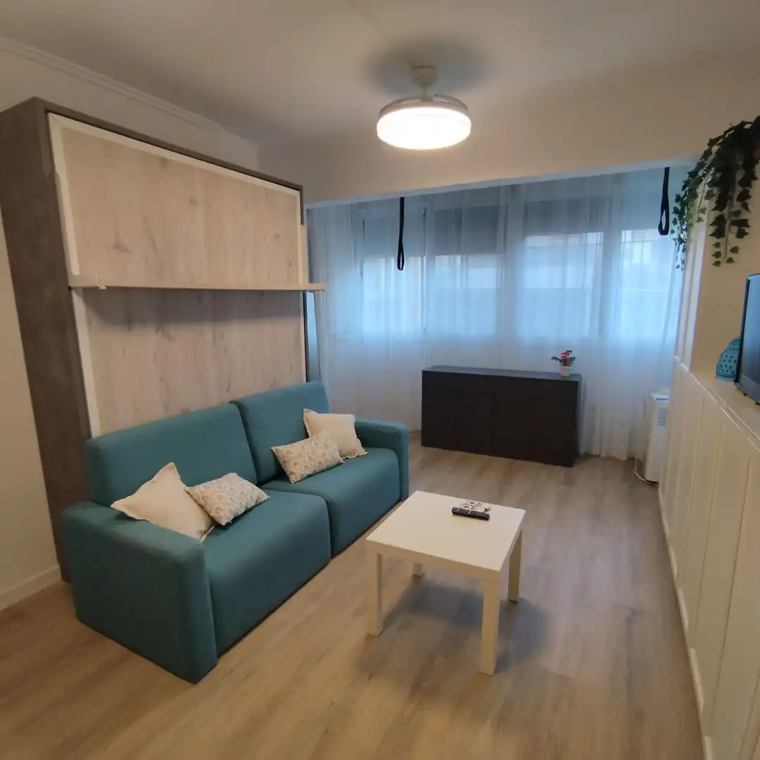 Sala d'estar de Estudi en venda en Sueca amb Moblat