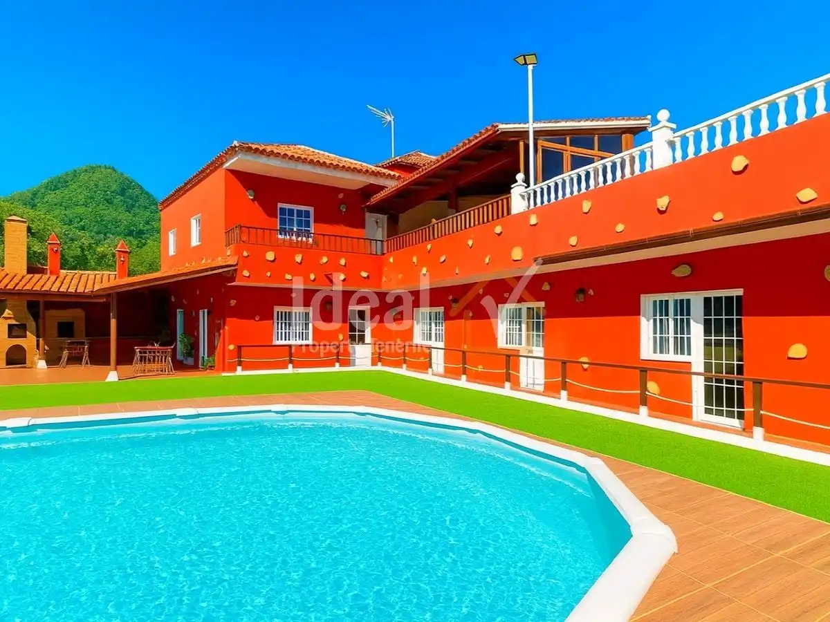 Exterior view of Houses for sale in El Rosario  with Private garden, Terrace and Swimming Pool