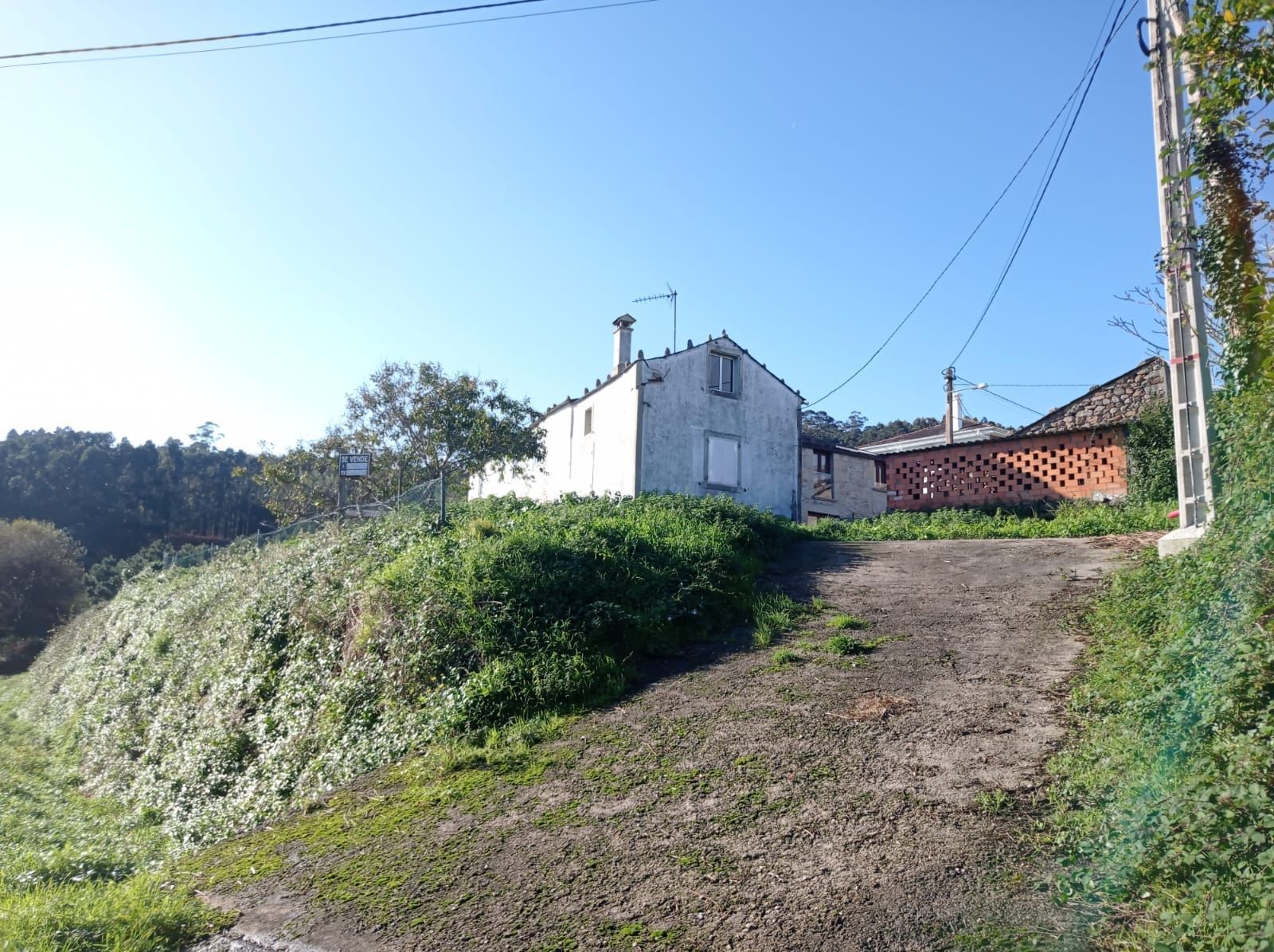 Vista exterior de Casa o xalet en venda en Cervo