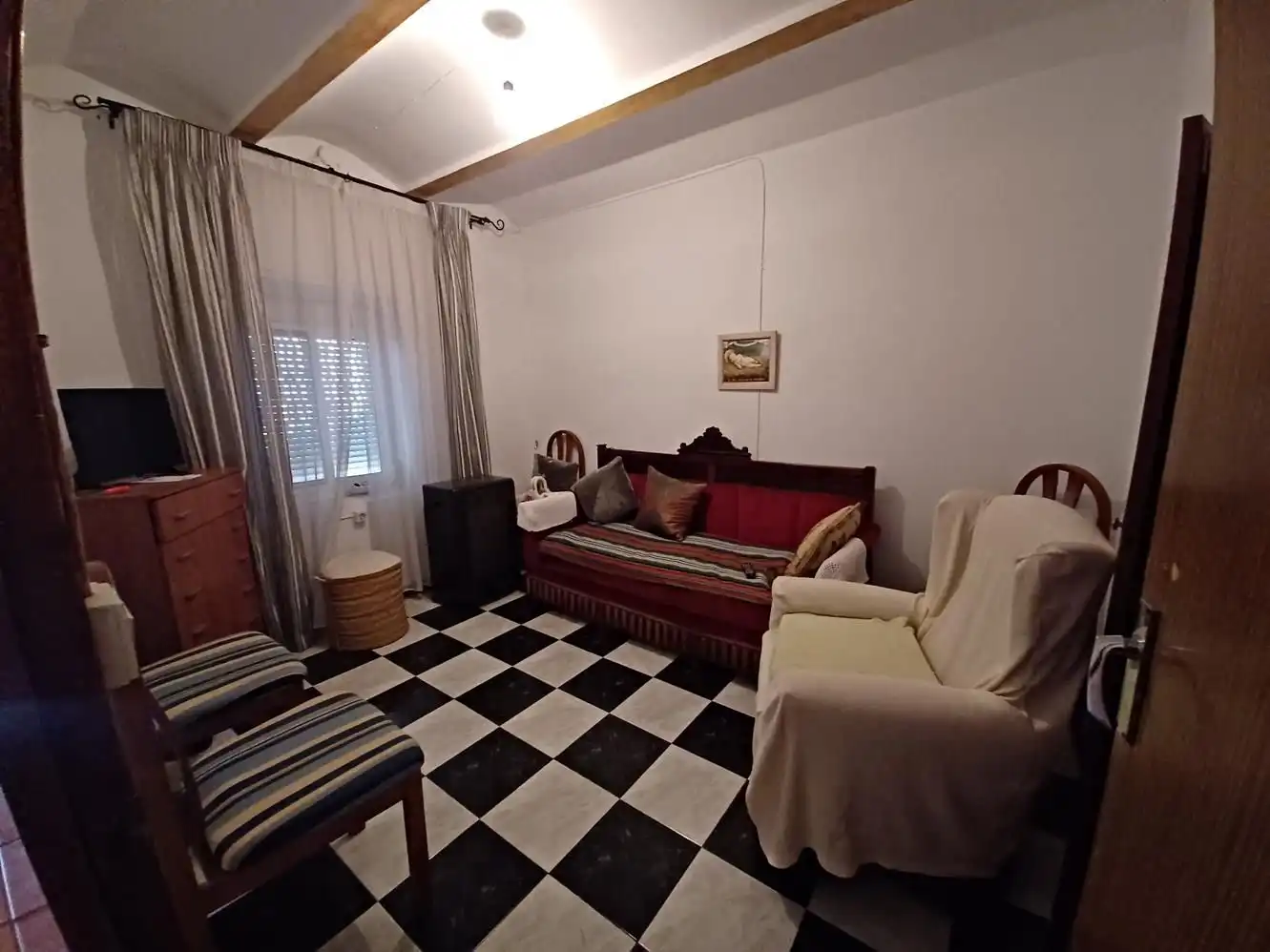 Sala de estar de Casa o chalet en venta en Minaya con Calefacción, Jardín privado y Trastero