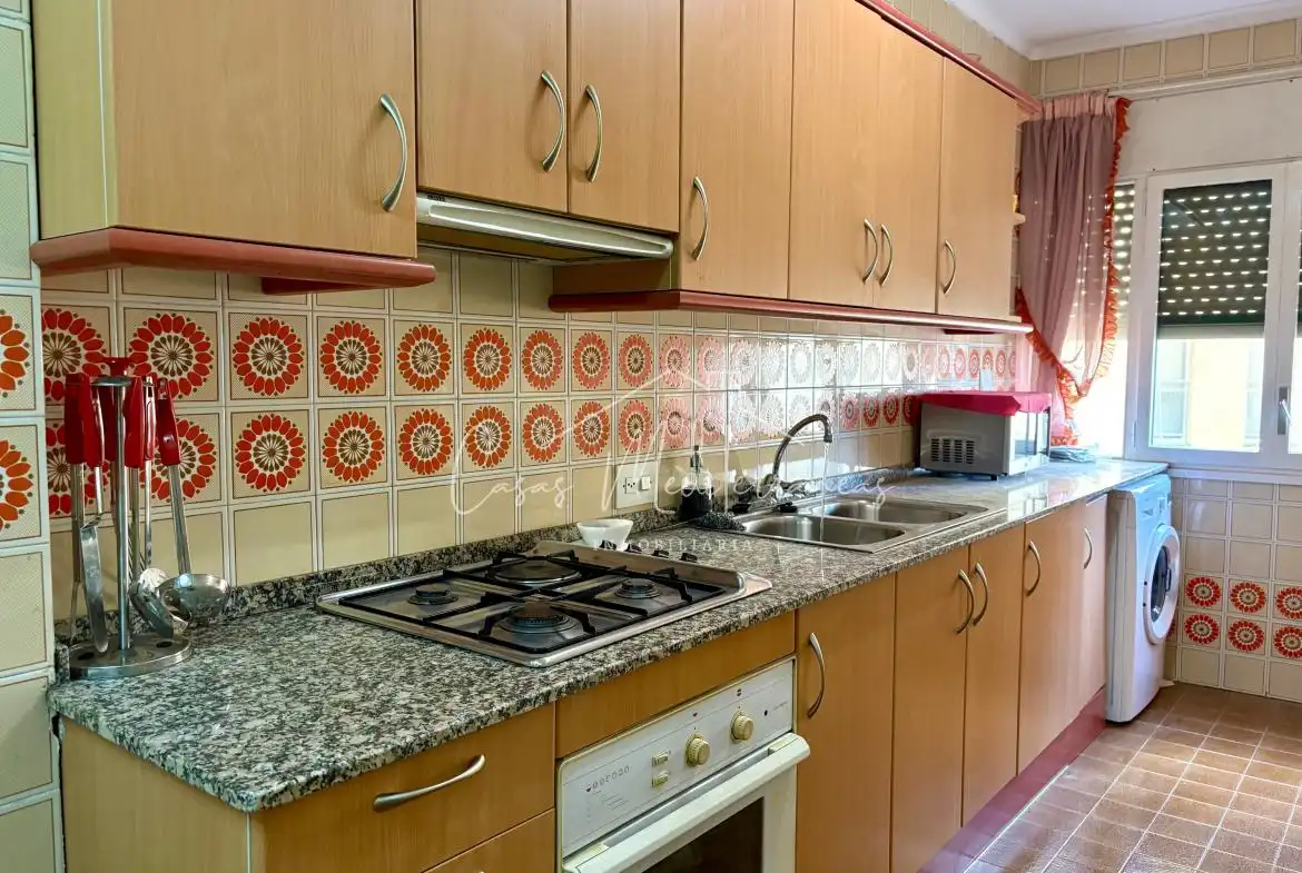 Kitchen of Flat for sale in Amposta  with Furnished and Alarm