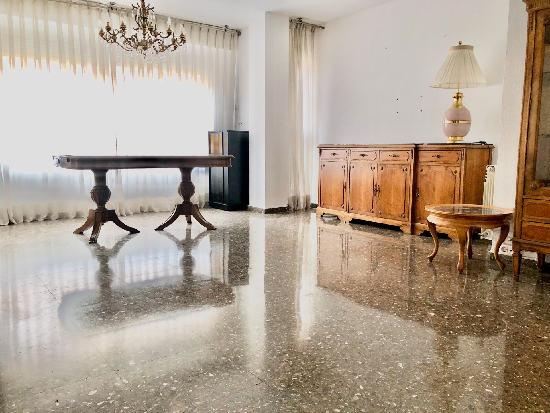 Dining room of Flat for sale in  Valencia Capital  with Air Conditioner and Furnished