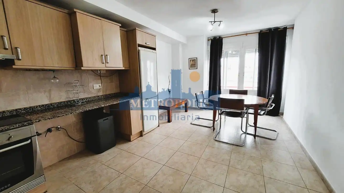 Exterior view of Flat for rent in Burriana / Borriana  with Furnished