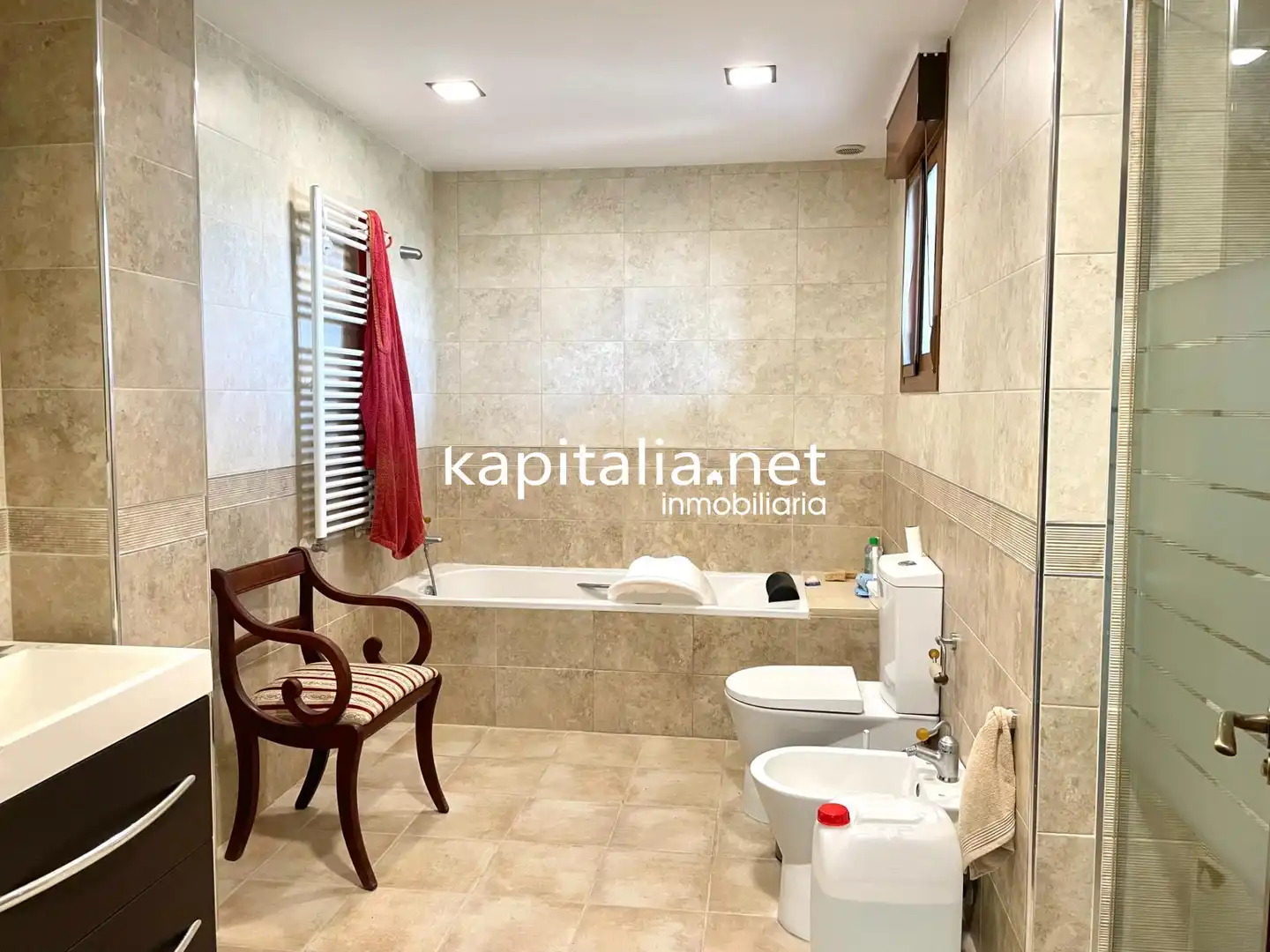 Baño de Casa o chalet en venta en Alcosser con Aire acondicionado, Calefacción y Jardín privado