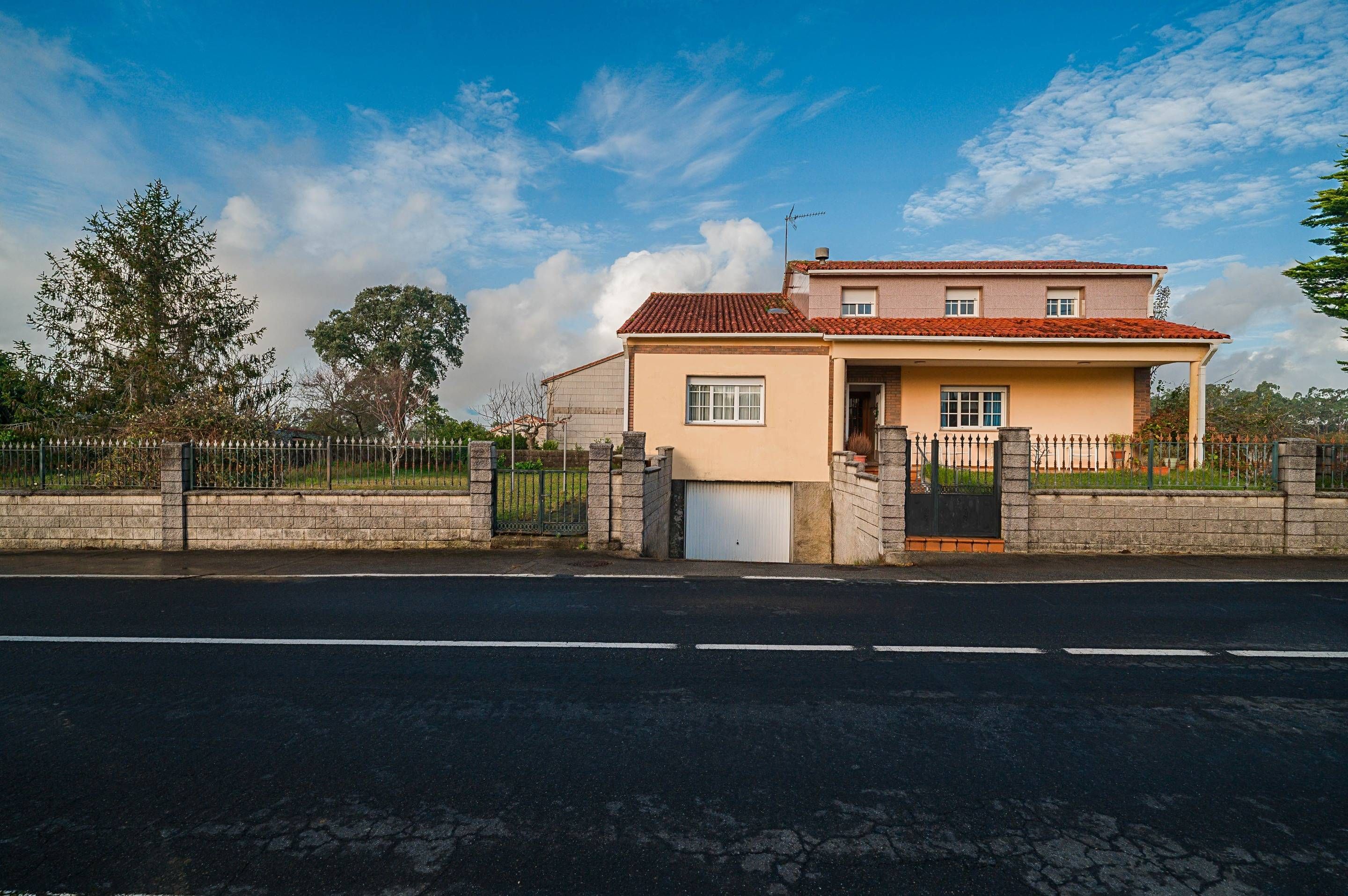 Exterior view of Houses for sale in Ribadumia  with Heating and Private garden