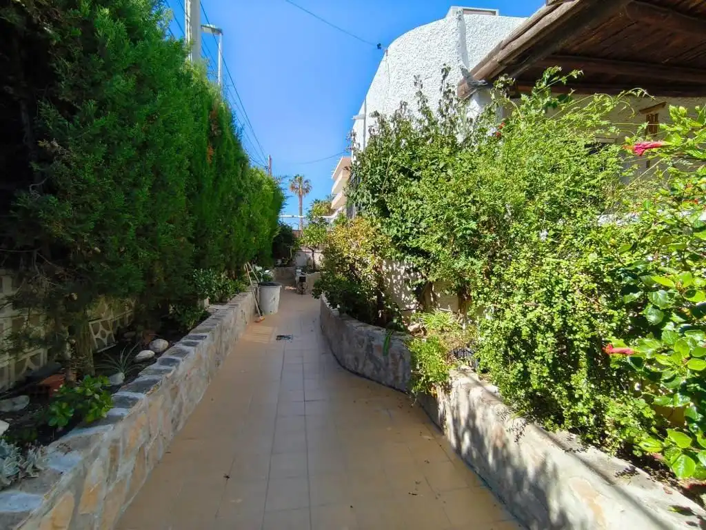 Vista exterior de Casa o chalet en venta en Mazarrón con Aire acondicionado, Jardín privado y Terraza