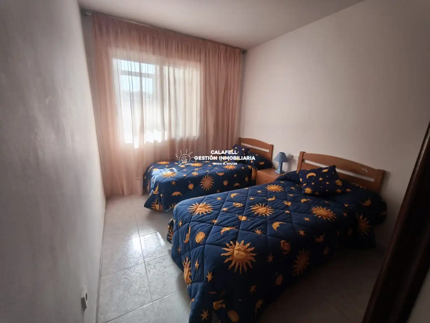 Schlafzimmer von Wohnung zur Miete in Calafell mit Klimaanlage, Heizung und Terrasse