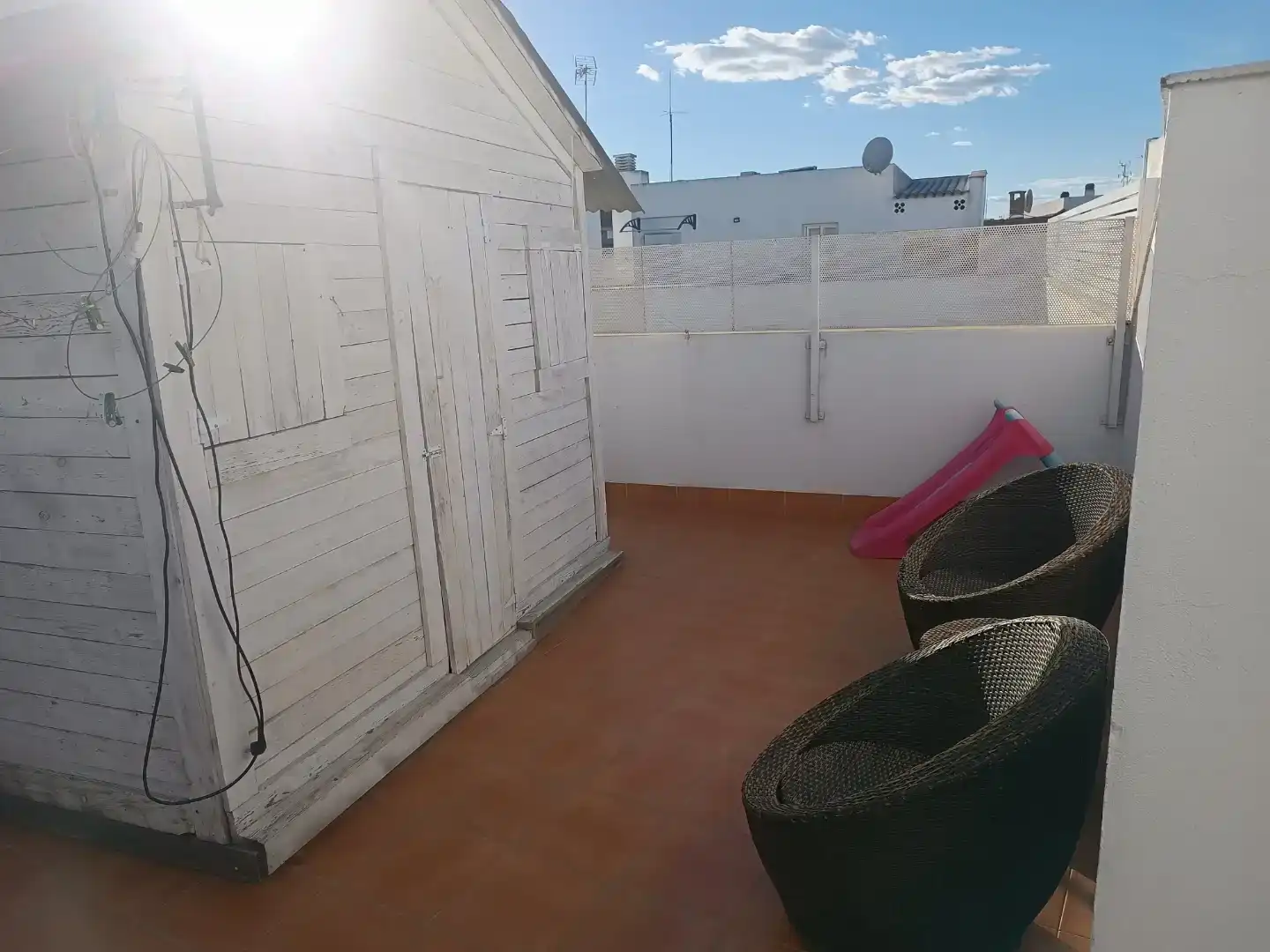 Terraza de Casa adosada en venta en El Carpio con Aire acondicionado